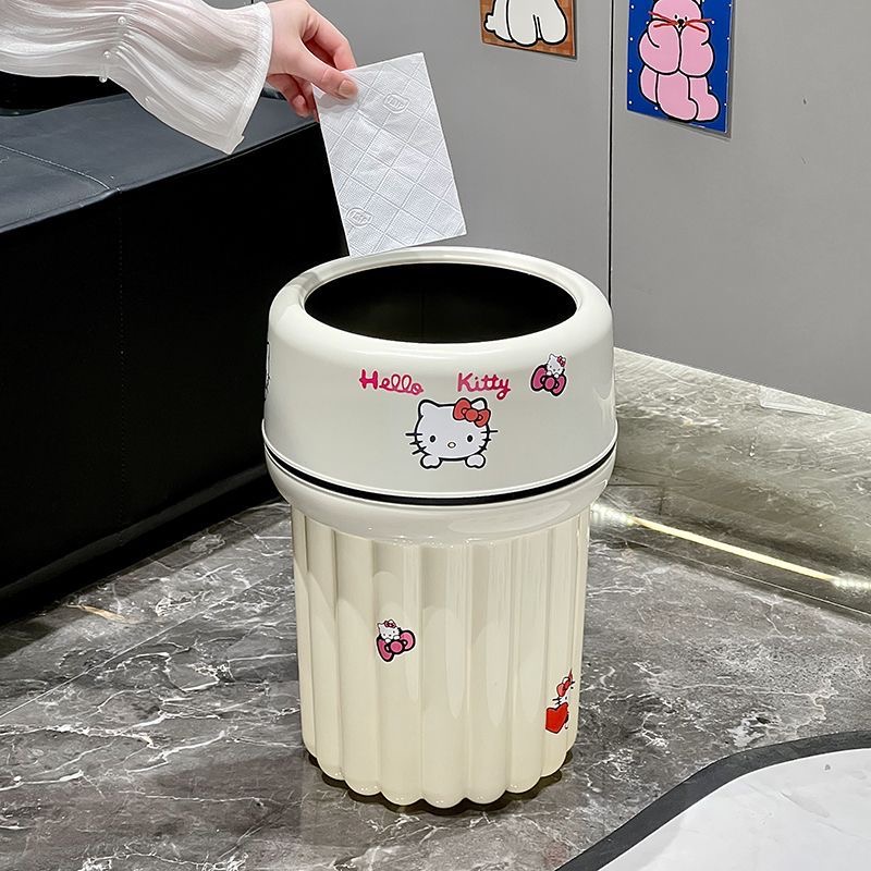 Compost Bin - Sanrio Hello Kitty Cream White Glossy