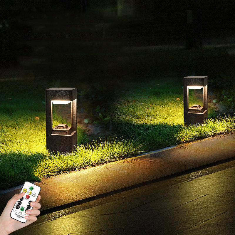 Luminous floor lamp courtyard  - đánh giá và giá Solar Garden Light