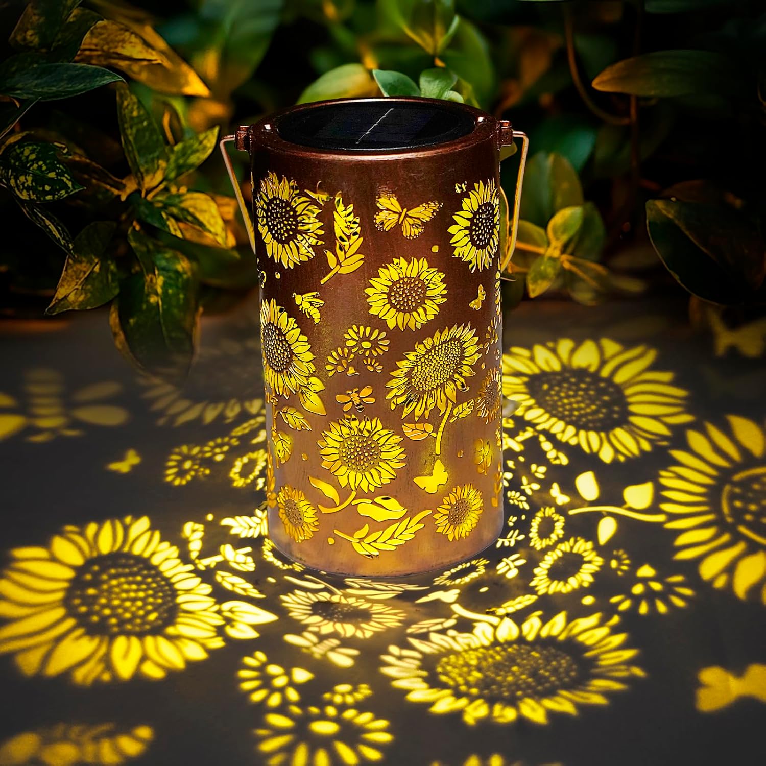 Sunflower Light and Shadow Lig - đánh giá và giá Solar Garden Light