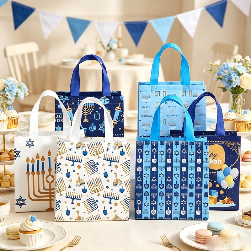 50Pcs Chic Jewish Holiday Non  - đánh giá và giá Reusable Bag