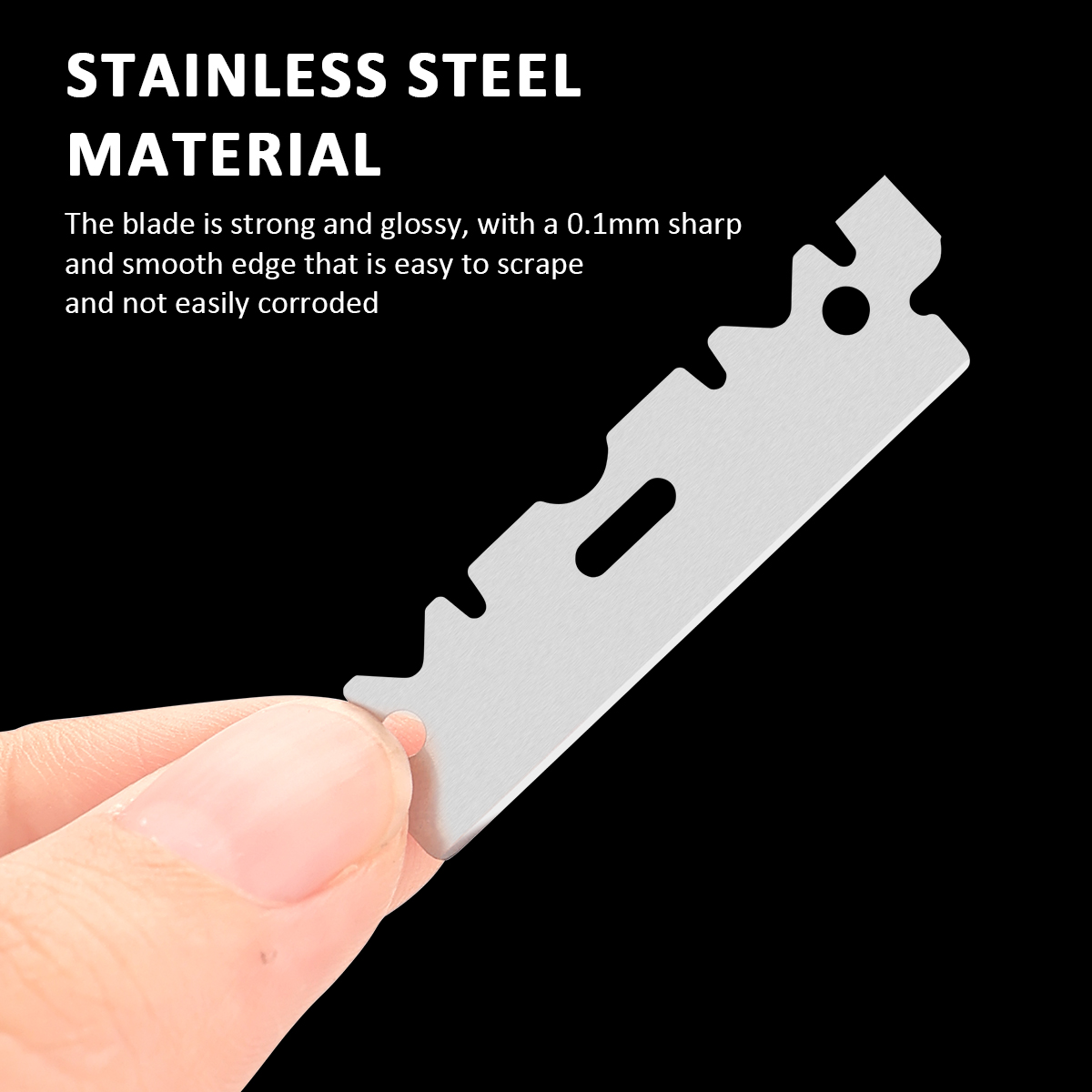100pcs Stainless Steel Safety  - đánh giá và giá Safety Razor Handle