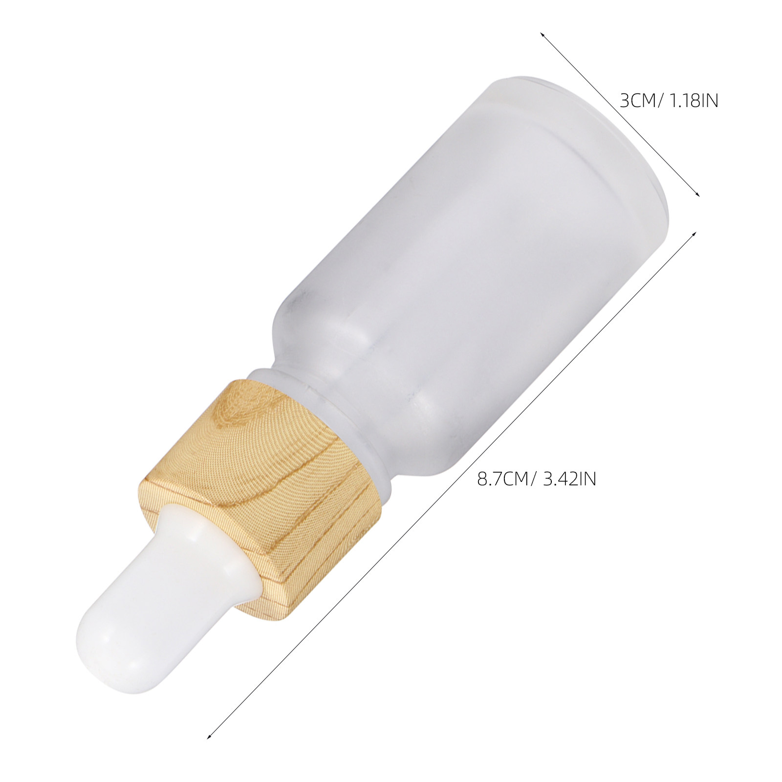 4Pcs Essential Oil Holder Glas - đánh giá và giá Reusable Bottle