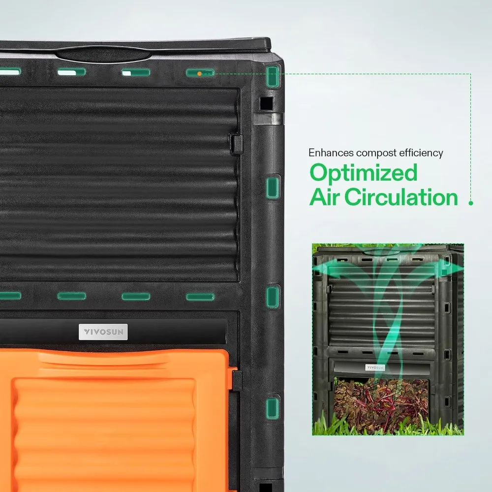 Gallon Outdoor Composting Bin  - đánh giá và giá Compost Bin
