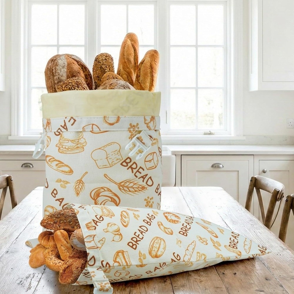 New Reusable Beeswax Bread Bag - đánh giá và giá Reusable Bag