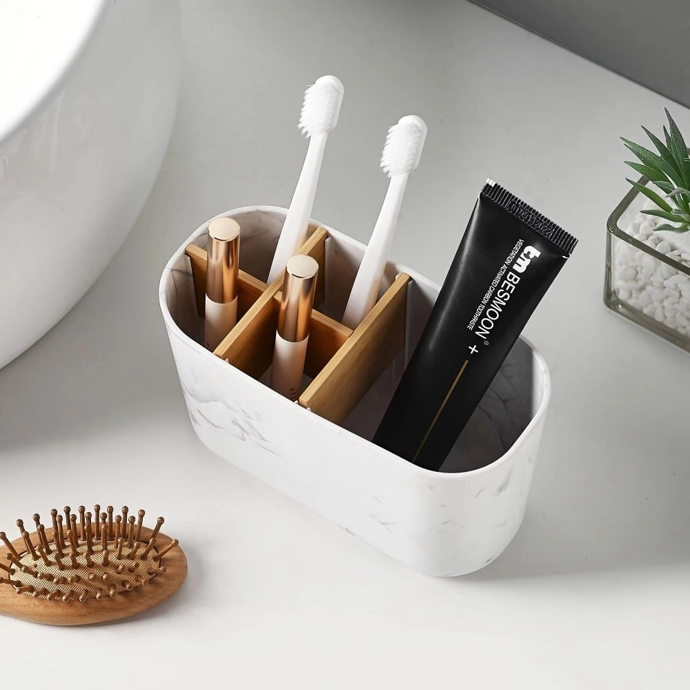 Multi-Slot Toothbrush Holder P - đánh giá và giá Bamboo Toothbrush