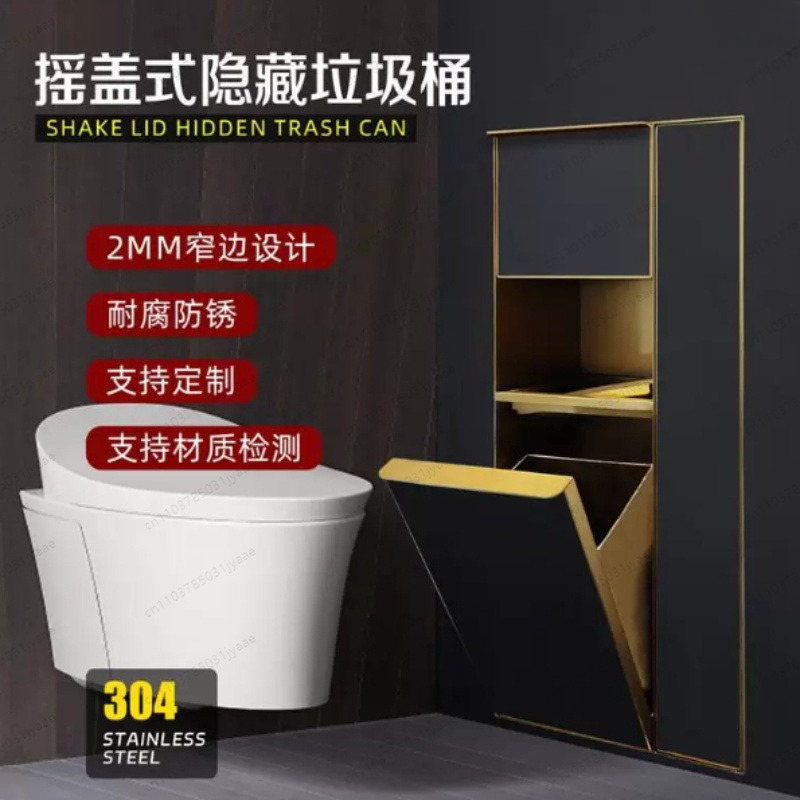 Stainless steel toilet trash c - đánh giá và giá Compost Bin