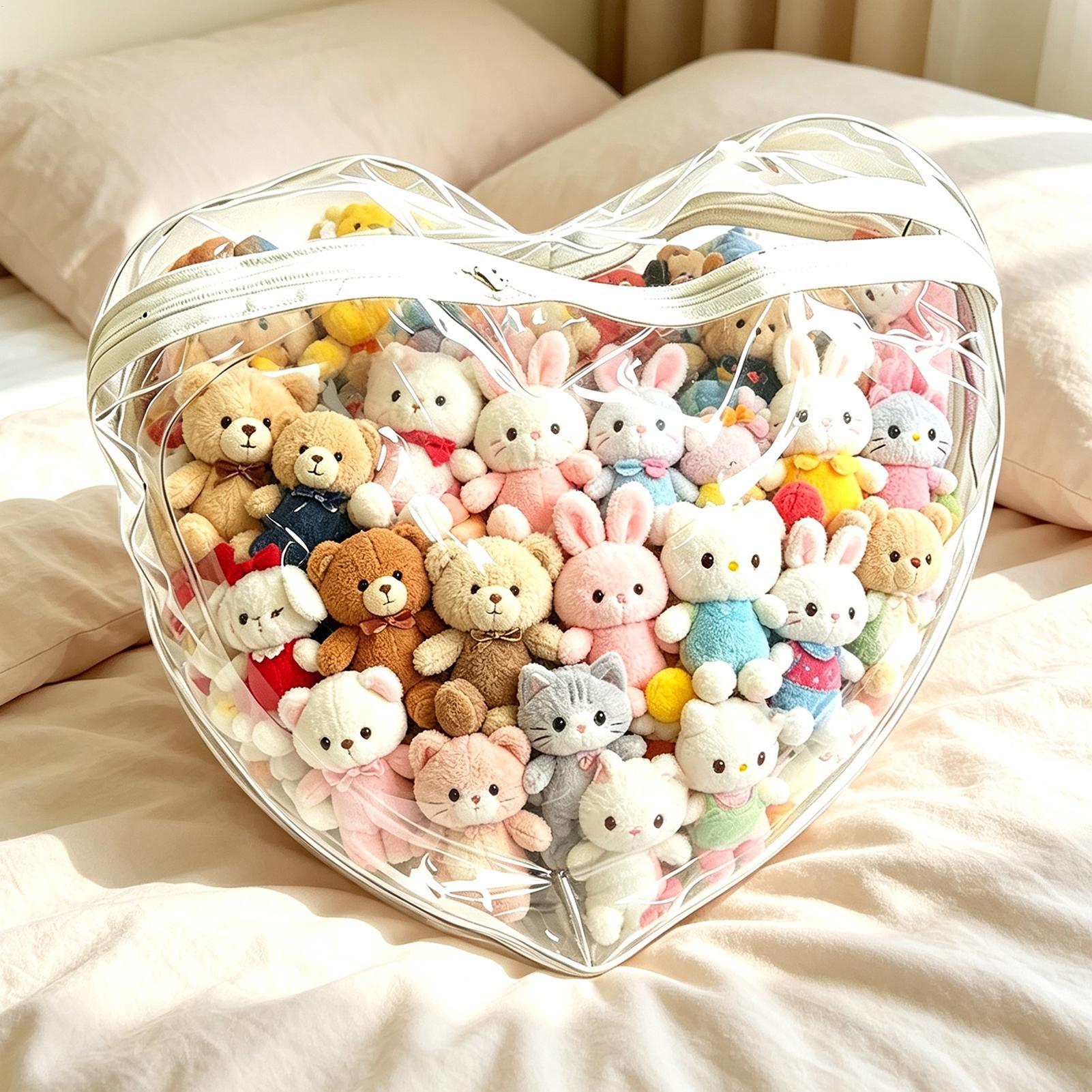 Stuffed Animal Storage Clear D - đánh giá và giá Reusable Bag