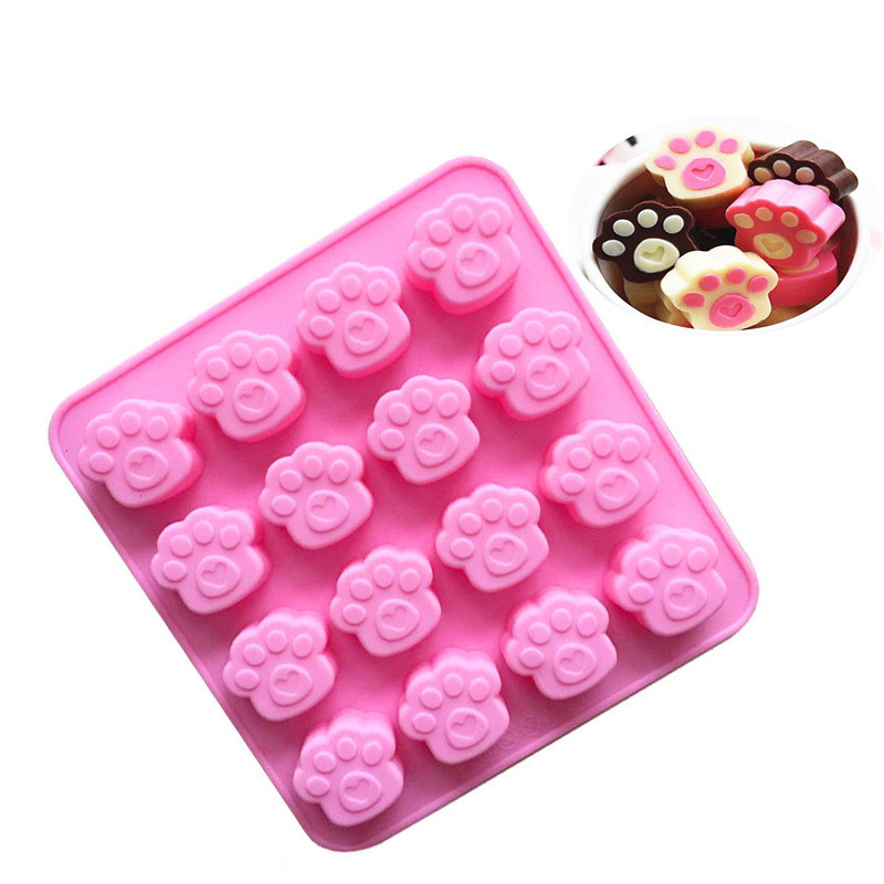 Cat Claw Shape Chocolate Silic - đánh giá và giá Eco Soap